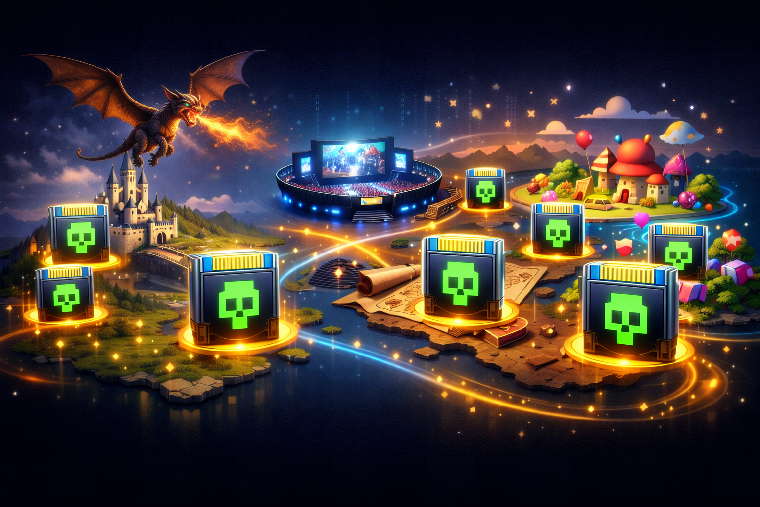 Connected World - Games connected through EGS